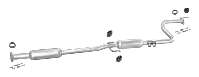 Mittelschalldämpfer für HONDA CIVIC IV 1.3 1.4 für ohne KAT 1987-1991 Auspuff