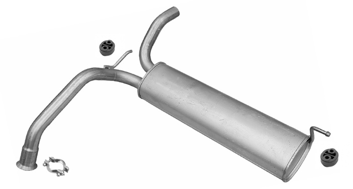 Endschalldämpfer für CITROEN C1 PEUGEOT 108 TOYOTA AYGO 1.2 VTi Ab 2014 Auspuff