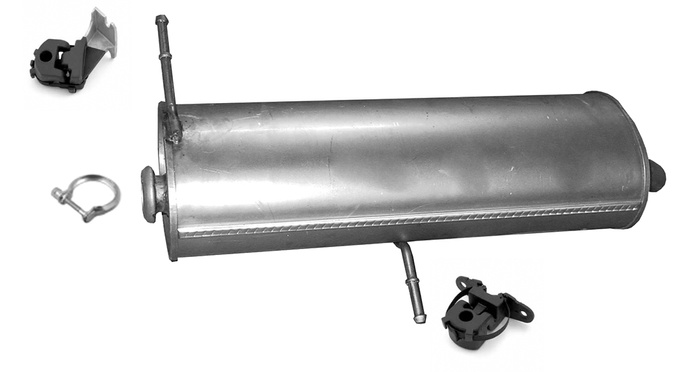 Endschalldämpfer für PEUGEOT 307 308 SW  2.0i 140PS Auspuff Endtopf