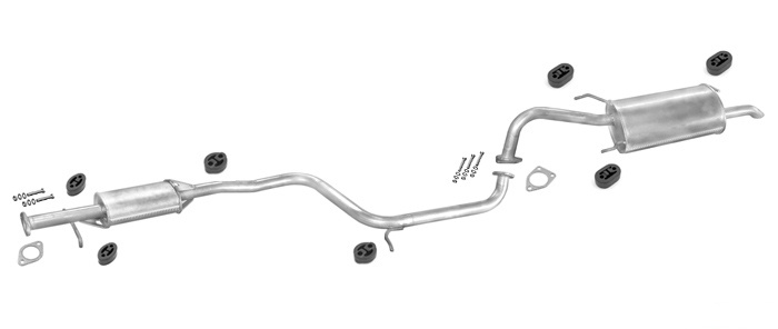 Auspuff HYUNDAI LANTRA I (J-1) 1.5 Auspuffanlage