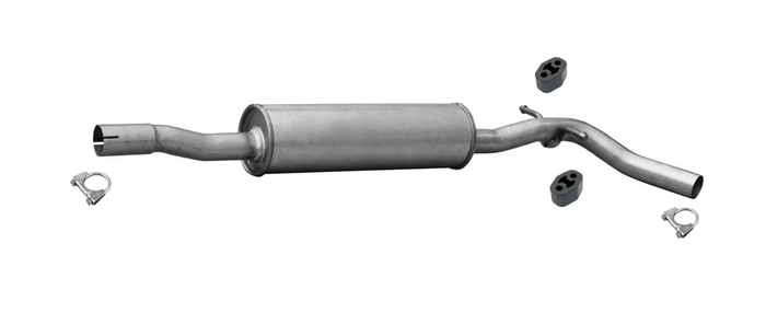 Mittelschalldämpfer für SKODA ROOMSTER 1.2 TSi 1.6i 86, 105PS 2006-2015 Auspuff