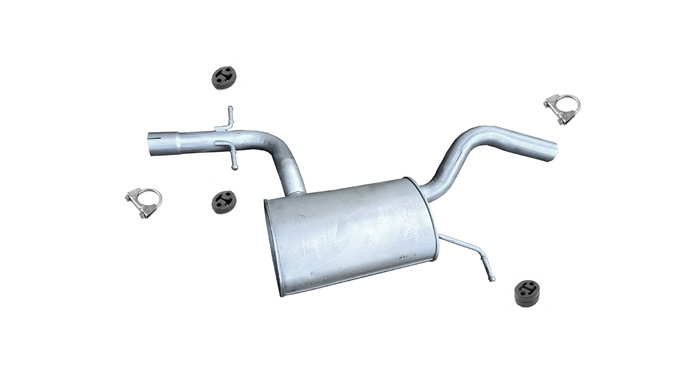 Mittelschalldämpfer für SKODA OCTAVIA VW GOLF Jetta 1.4 TSi 2.0 FSi 04-13