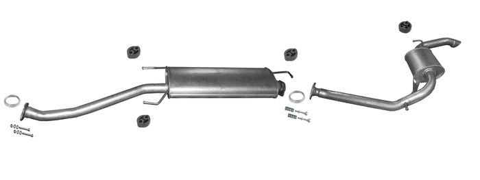 Auspuffanlage für LEXUS NX300H 2.5 HYBRID 2WD UND 4WD Auspuffanlage
