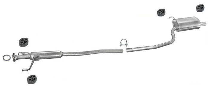 Auspuff SUZUKI BALENO 1.3 1.6 1.8 16V GTX Stufenheck 1995-2000 Auspuffanlage