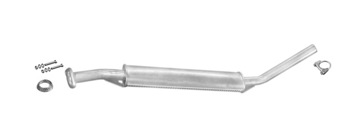 Mittelschalldämpfer für LADA NIVA 1.7 80PS Ab 1997 Auspuff