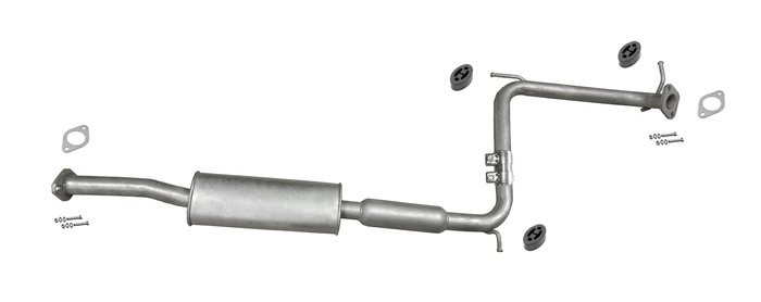 Mittelschalldämpfer für HYUNDAI SONATA III 1.8 8V 2.0 16V 1993-1998 Auspuff
