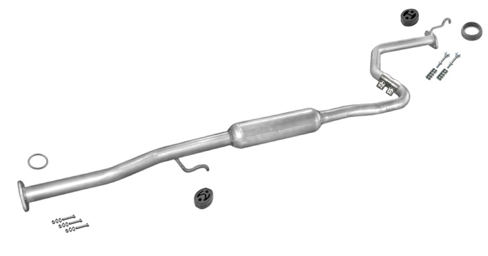 Mittelschalldämpfer HONDA CIVIC VI 1.4 16V 1996-10.1998 Auspuff