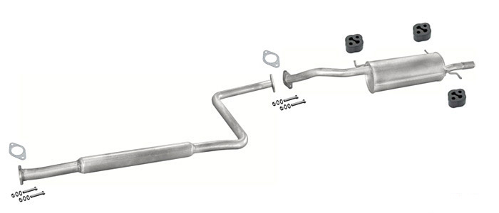 Auspuff KIA CLARUS 1.8 2.0 Kombi Auspuffanlage