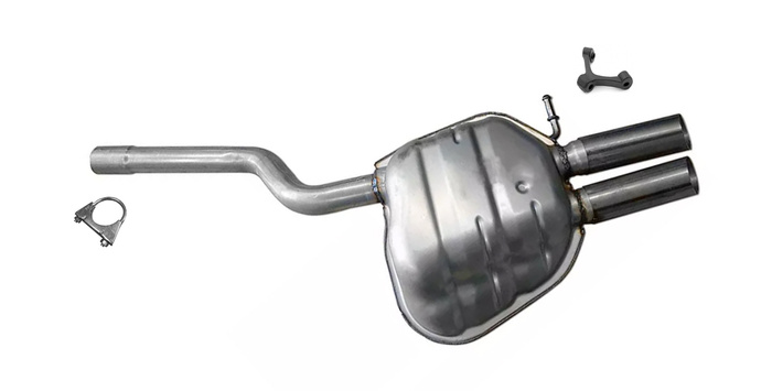 Endschalldämpfer für SKODA OCTAVIA II 2.0 TFSi Endtopf