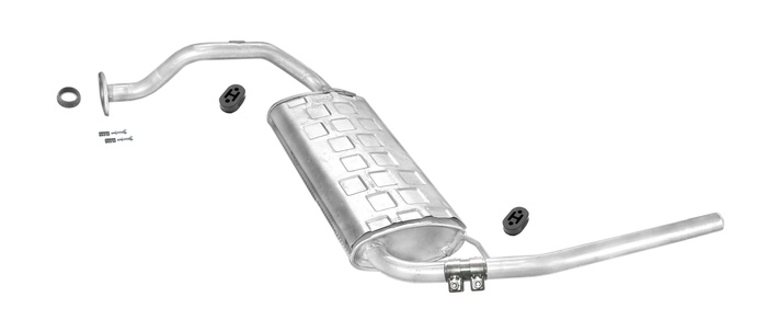 Endschalldämpfer für HONDA CIVIC IV 1.3 1.4 1.5 Stufenheck 1987-1991 Auspuff