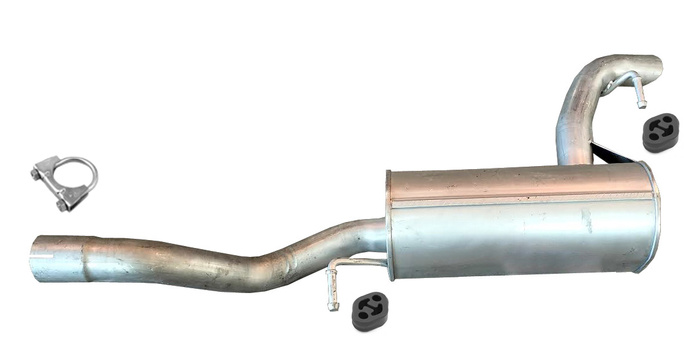 Endschalldämpfer  für MERCEDES VIANO VITO (W639) 2.0 3.5 3.7 109 111 113 115 CDI