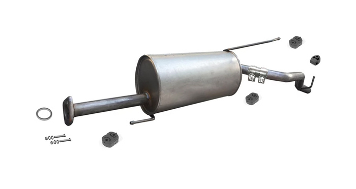 Endschalldämpfer für DAIHATSU TERIOS (J1) 1.3 86PS auch 4WD 2000-2005 Auspuff
