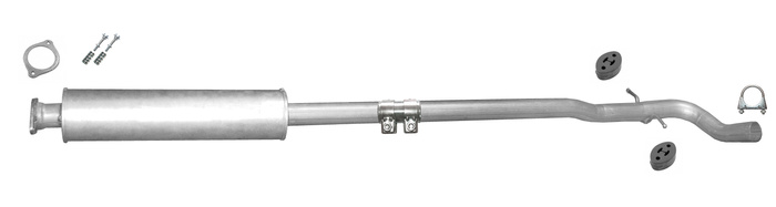 Mittelschalldämpfer VOLVO S60 I ab 11.00 140PS und 170PS Auspuff Mitteltopf DJW