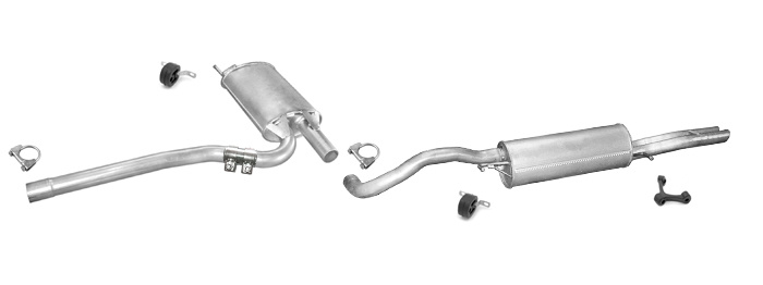 Auspuff AUDI A4 (B5) 1.8 T Turbo Stufenheck / Kombi Avant Auspuffanlage