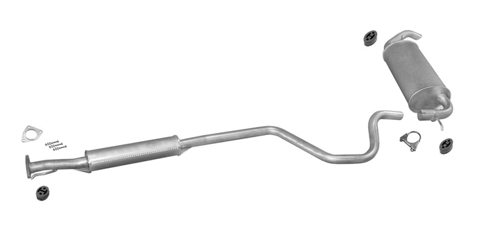 Auspuff LAND ROVER FREELANDER (LN) 1.8 1997-08.2000 Auspuffanlage