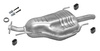 Endschalldämpfer OPEL ZAFIRA A 2.0 DI DTI 82/101 PS 1999-2005 Auspuff
