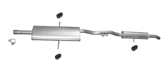 Endschalldämpfer für CHRYSLER GRAND VOYAGER 2.4 3.3 LWB 06.2004-2008 Auspuff