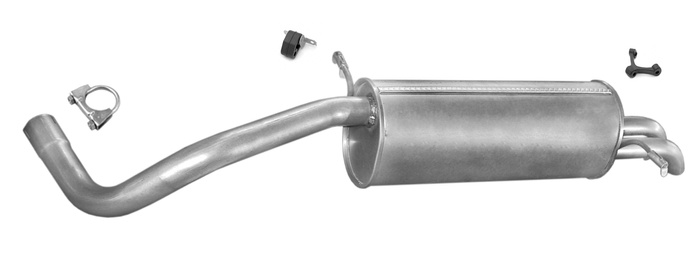 Endschalldämpfer für SEAT CORDOBA 1.4 TDI 1.9 TDI SDI 65 70 74 75 80 100 PS
