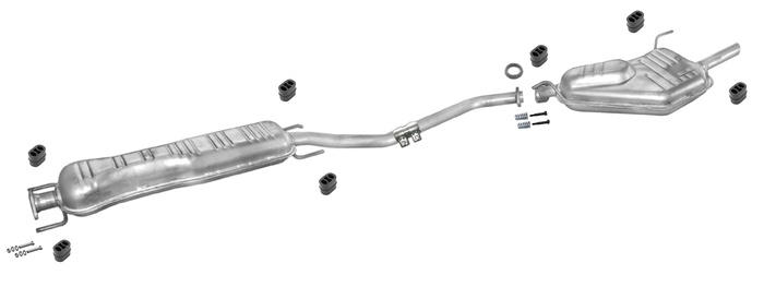 Auspuff OPEL VECTRA B 1.8 2.0 2.2 Auspuffanlage