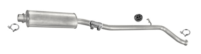Mittelschalldämpfer PEUGEOT 406 2.0 110 PS Stufenheck Kombi 98-00 Auspuff
