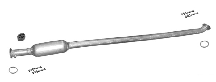 Mittelschalldämpfer SUBARU JUSTY II SUZUKI SWIFT II 1.3 4X4 5-Türen Auspuff