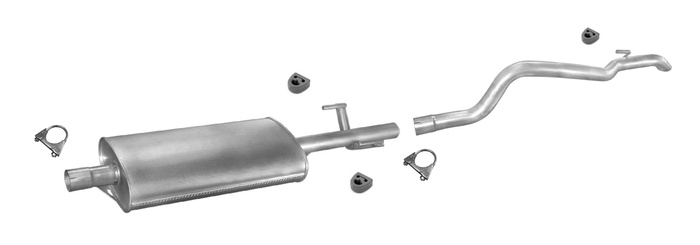 Auspuff VW LT 28 35 2.5 2.8 SDI TDI SWB-Kurz 1996-2006 Auspuffanlage