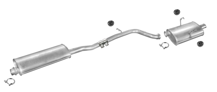Auspuff PEUGEOT 406 3.0 V6 24V Stufenheck Coupe 1995-2000 Auspuffanlage