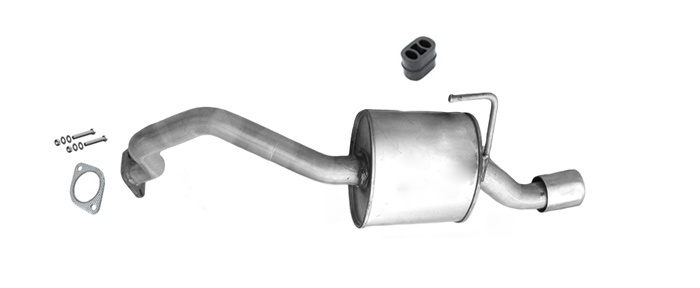 Endschalldämpfer für SSANGYONG ACTYON 2.0 Xdi ab 2006 Auspuff