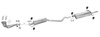 Auspuff OPEL ASTRA F 1.4 90PS 1.6 100PS Stufenheck 1996-1998 Auspuffanlage