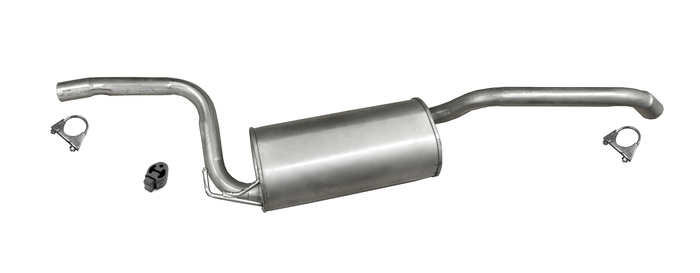 Mittelschalldämpfer für FORD FOCUS III C-MAX II GRAND C-MAX 1.6 Ti 2010-2019