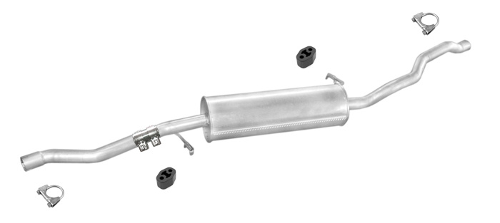 Mittelschalldämpfer VW SHARAN 1.9 TDI 90/110/115 PS 95-10 Auspuff