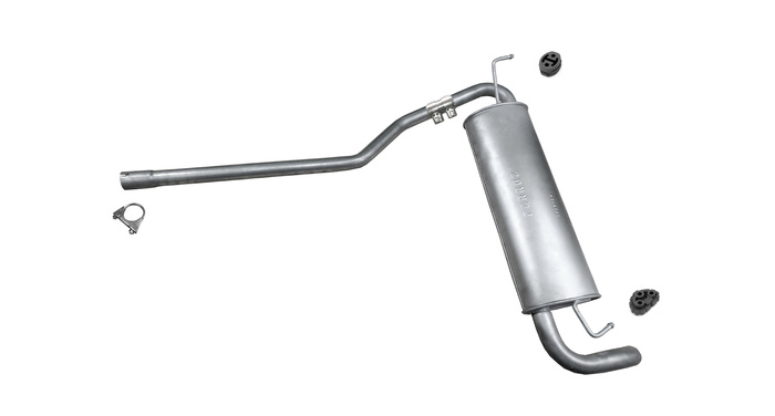 Endschalldämpfer für FIAT PANDA 1.3 JTD Multijet 4x4 auch Van ab 2012 Auspuff