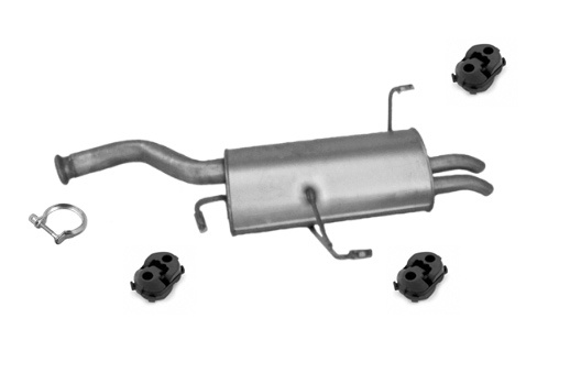 Endschalldämpfer für PEUGEOT 607 3.0 bis 10.2004 Auspuffanlage