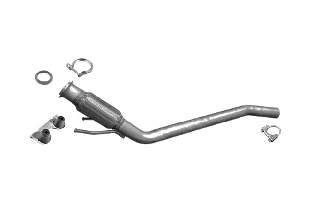 Rohr Vorne / Flexrohr für VW Transporter V T5 2.5 TDi 130, 174PS LWB BUS Auspuff