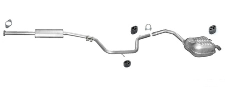 Auspuff FORD MONDEO MK4 1.6 TI 2.0 GALAXY II 2.0 S-MAX I 2.0 Auspuffanlage