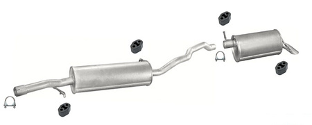 Auspuff VW SHARAN I 1.8 T 1997-2000 Auspuffanlage