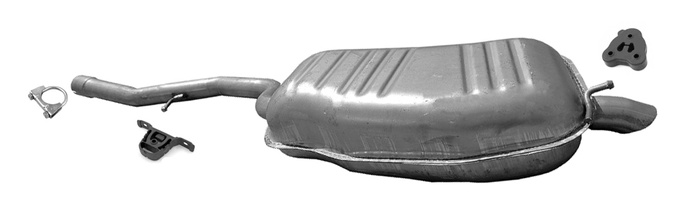 Auspuff BMW 3 (E46) 318d 320d Stufenheck / Touring Kombi Auspuffanlage