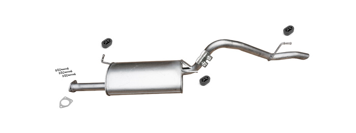 Endschalldämpfer für MITSUBISHI L200 / TRITON 2.5 DI-D auch 4WD 05-15 Auspuff