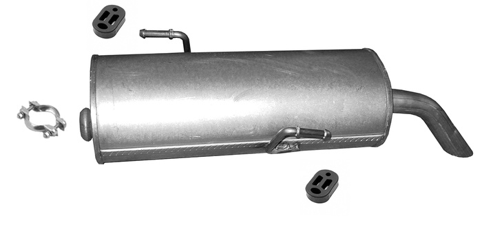 Endschalldämpfer für PEUGEOT 206+ 1.1 1.4  Auspuff Endtopf