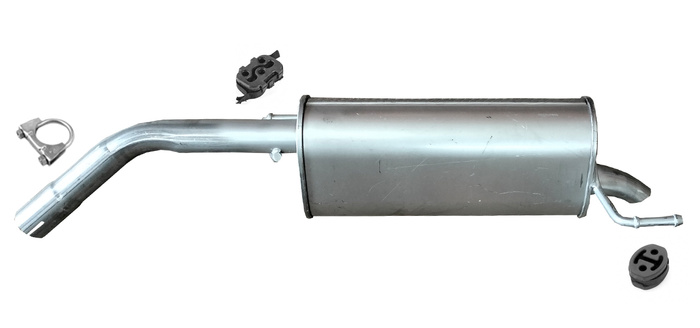 Endschalldämpfer  für OPEL ADAM 1.4 87 101 PS Auspuff