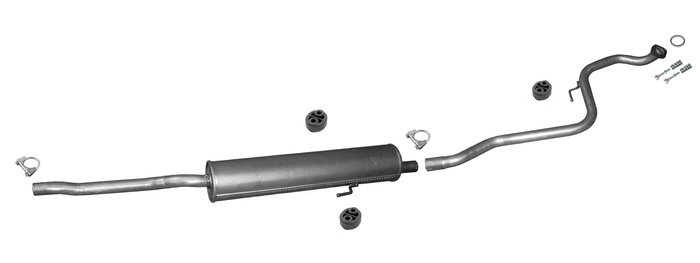 Mittelschalldämpfer für TOYOTA YARIS III (P13) 1.3 1.33 2011-2017 Auspuff