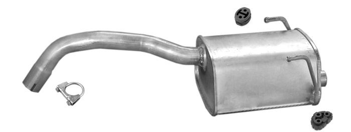 Endschalldämpfer  für FIAT PANDA 1.3 D Multijet 70 PS bis 06.2005 Auspuff