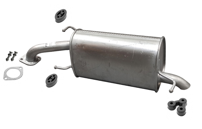 Endschalldämpfer für CHEVROLET AVEO (T250, T255) 1.4 Schrägheck Auspuff Endtopf