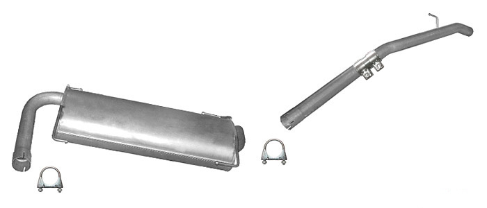 Auspuff PEUGEOT BOXER III 3.0 HDI Auspuffanlage
