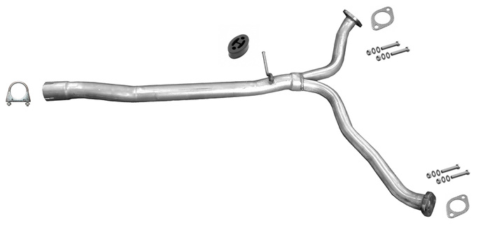 Rohr Mitte für CHEVROLET CAPTIVA 2.0 VCDi 2006-2011 Für mit DPF Auspuff