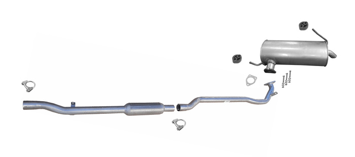 Auspuff für MITSUBISHI OUTLANDER III 2.0 2WD 4WD 110KW Auspuffanlage