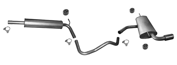 Auspuff für VW GOLF VII 1.0 TSI auch Sportsvan Auspuffanlage