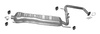 Mittelschalldämpfer für OPEL ZAFIRA A 1.6 CNG 97PS 2001-2005 Auspuff