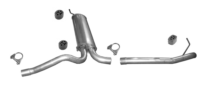 Endschalldämpfer für SKODA OCTAVIA III 1.6 TDI 2012-06.2018 Auspuff