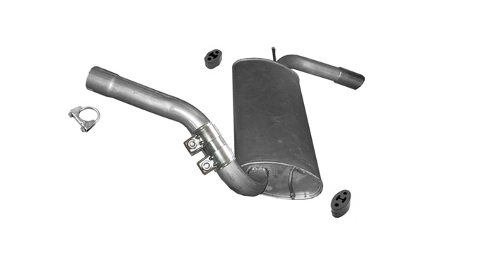 Endschalldämpfer für FORD FOCUS III 2.0 TDCi Kombi 2011-2016 Auspuff